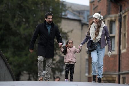 Anusha Dhandekar, Keya Ingle, and Pushkar Jog in Baap Manus (2023)