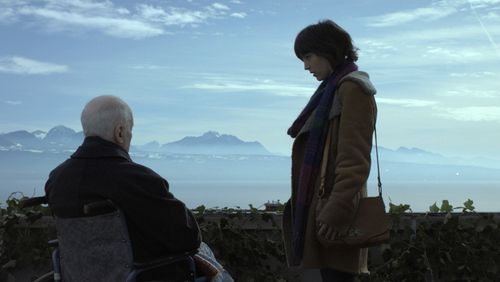 Michel Bouquet and Florence Loiret Caille in The Little Bedroom (2010)