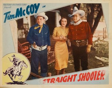 Tim McCoy, Ben Corbett, and Julie Sheldon in Straight Shooter (1939)