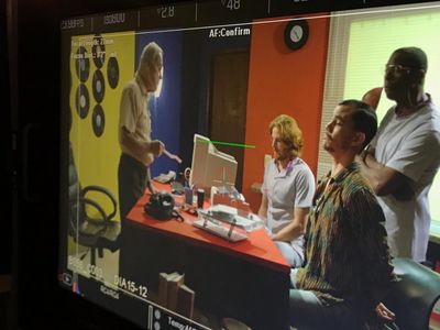 Al Danuzio, Roberto Pirillo, André Ramiro and Igor Medeiros in Amor dos Outros