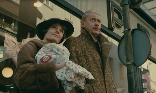 Jean-Pierre Kérien and Delphine Seyrig in Muriel (1963)
