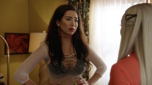 Still of Gladys Bautista and Karrueche Tran in Claws and Ambition