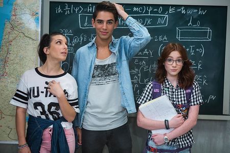 Bar Miniely, Maya Bachowski, and Omer Hazan in My Sister Skipped a Grade (2017)