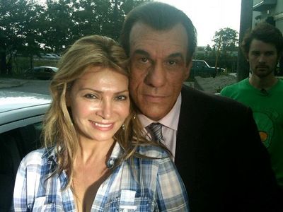 On location with Robert Davi