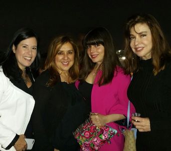 MARIA ELENA HEREDIA and CASTING DIRECTOR BLANCA VALDEZ, and ACTRESSES MIMI LAZO , SYNDI LAZO