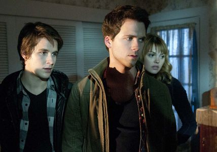 Devon Werkheiser, Aimee Teegarden, and Stephen Ford in Beneath the Darkness (2011)