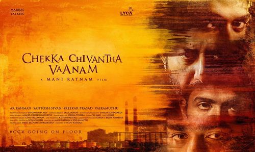 Arvind Swami, Silambarasan Rajendar, Vijay Sethupathi, and Arun Vijay in Chekka Chivantha Vaanam (2018)