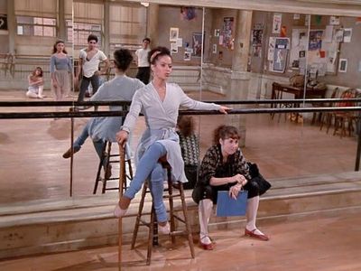 Erica Gimpel and Valerie Landsburg in Fame (1982)