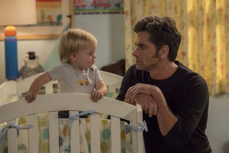 John Stamos and Fox Messitt in Fuller House (2016)