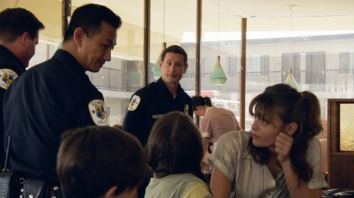Still of Ken DuBois, Leila George, Scarlett Abinante, Houston Towe, Joseph Edward Dooley and Doug Long in Animal Kingdom