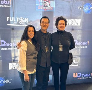 Young Man Kang & Sean Young & Jeanette Matte at Atlanta Film and Webfest International 2024