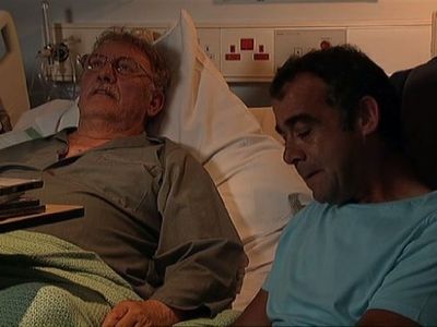 Peter Armitage and Michael Le Vell in Coronation Street (1960)
