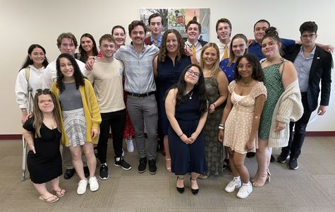 Connor Murray and the Iona College Student Government Association at the Iona College Student Government Association - C