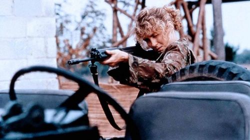 Christine Leigh in Hunt for the Golden Scorpion (1991)