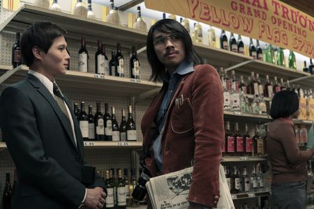 Hoa Xuande and Alan Trong in The Sympathizer (2024)