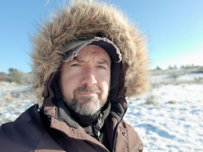 A very cold day