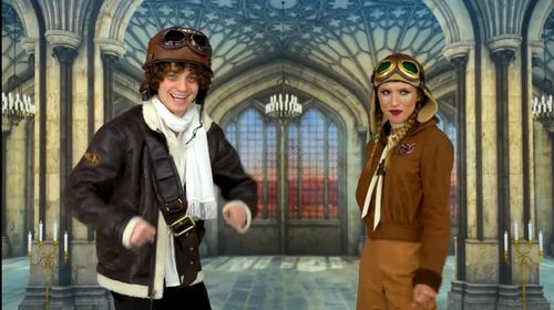 Parker Russell and Erica Juliet in The Super Pops (2019)