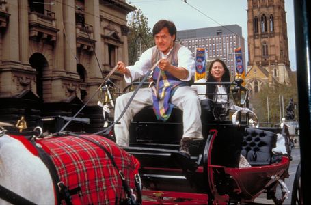 Jackie Chan and Miki Lee in Mr. Nice Guy (1997)