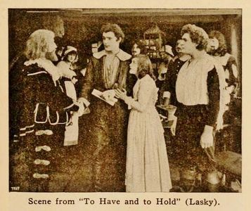 Robert N. Bradbury, Tom Forman, Mae Murray, James Neill, and Wallace Reid in To Have and to Hold (1916)