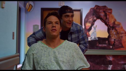 Bram Hoover and Mark Hapka in 23 Blast (2014)
