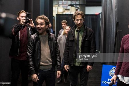 Fist Fight Press Tour w/ Charlie Day & Richie Keen