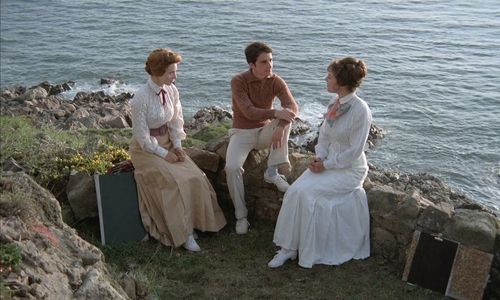 Jean-Pierre Léaud, Kika Markham, and Stacey Tendeter in Two English Girls (1971)