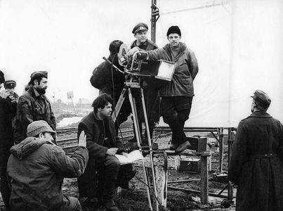 Aleksey German and Viktor Pavlov in Trial on the Road (1986)
