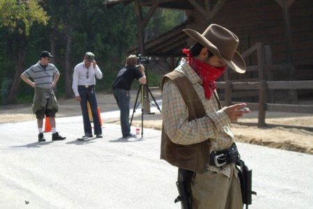 On set