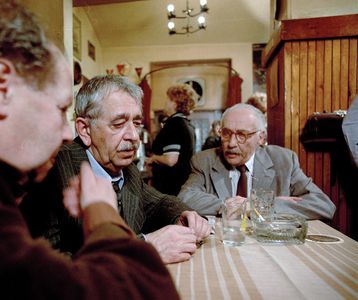 Vlastimil Brodský, Milos Kopecký, and Vladimír Krska in Utopím si ho sám (1989)