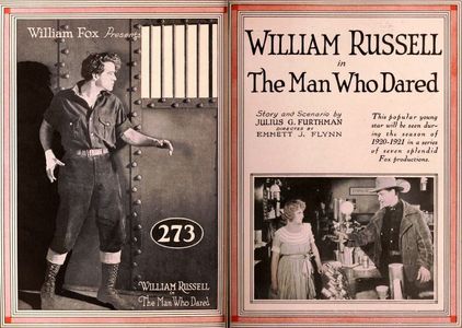 Eileen Percy and William Russell in The Man Who Dared (1920)