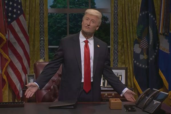 Trump Brags About Canceling Flights and Snap Benefits on ‘SNL’: ‘How Will I Afford My Thanksgiving Turkey? Your Famil...