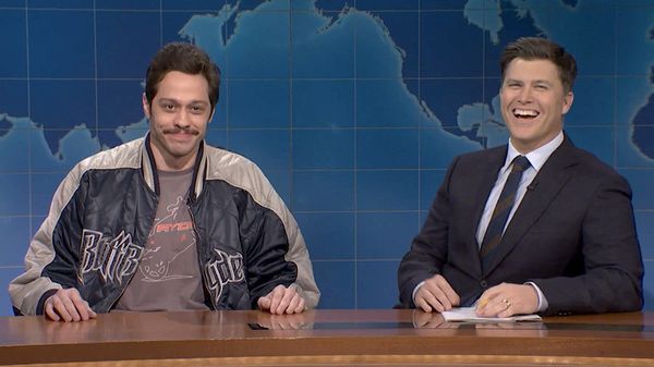 Pete Davidson Returns To SNL To Defend His Ferry Purchase With Colin Jost, Jab At Lorne Michaels — Watch Video
