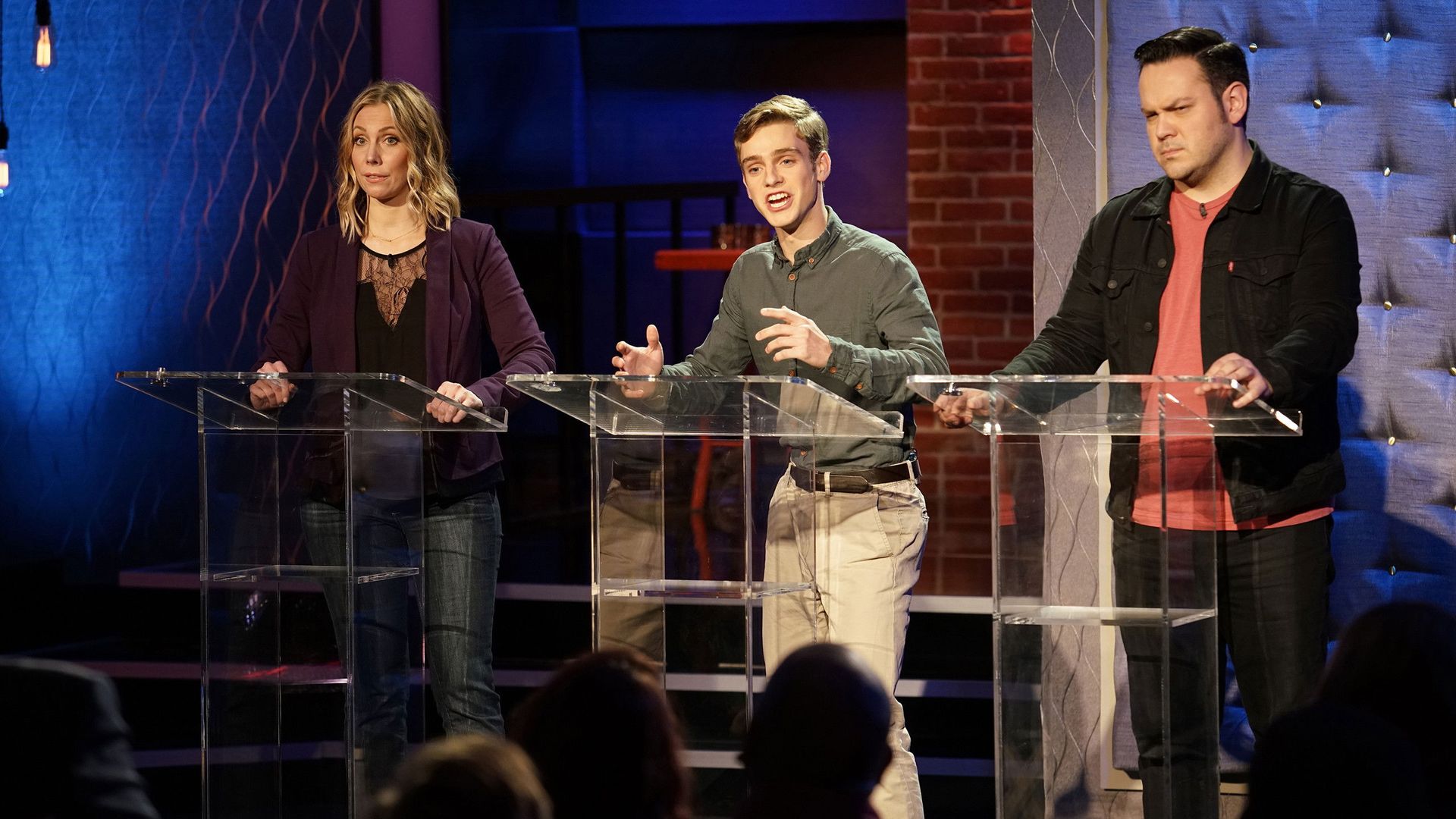 First Impressions with Dana Carvey background