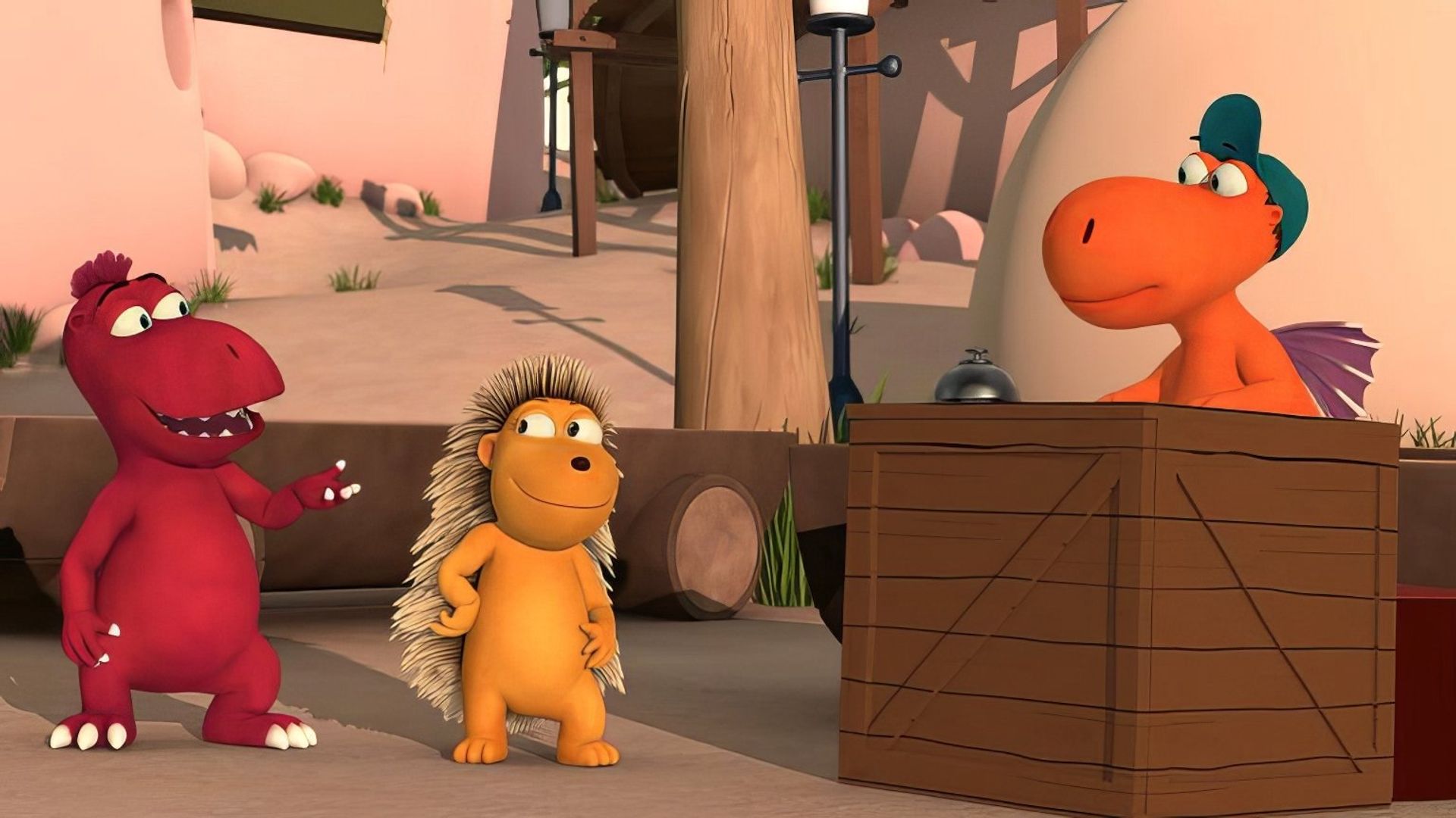 Der kleine Drache Kokosnuss background