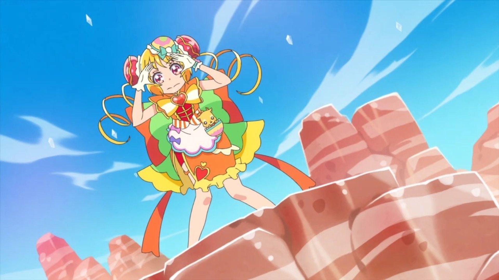 Delicious Party Pretty Cure background