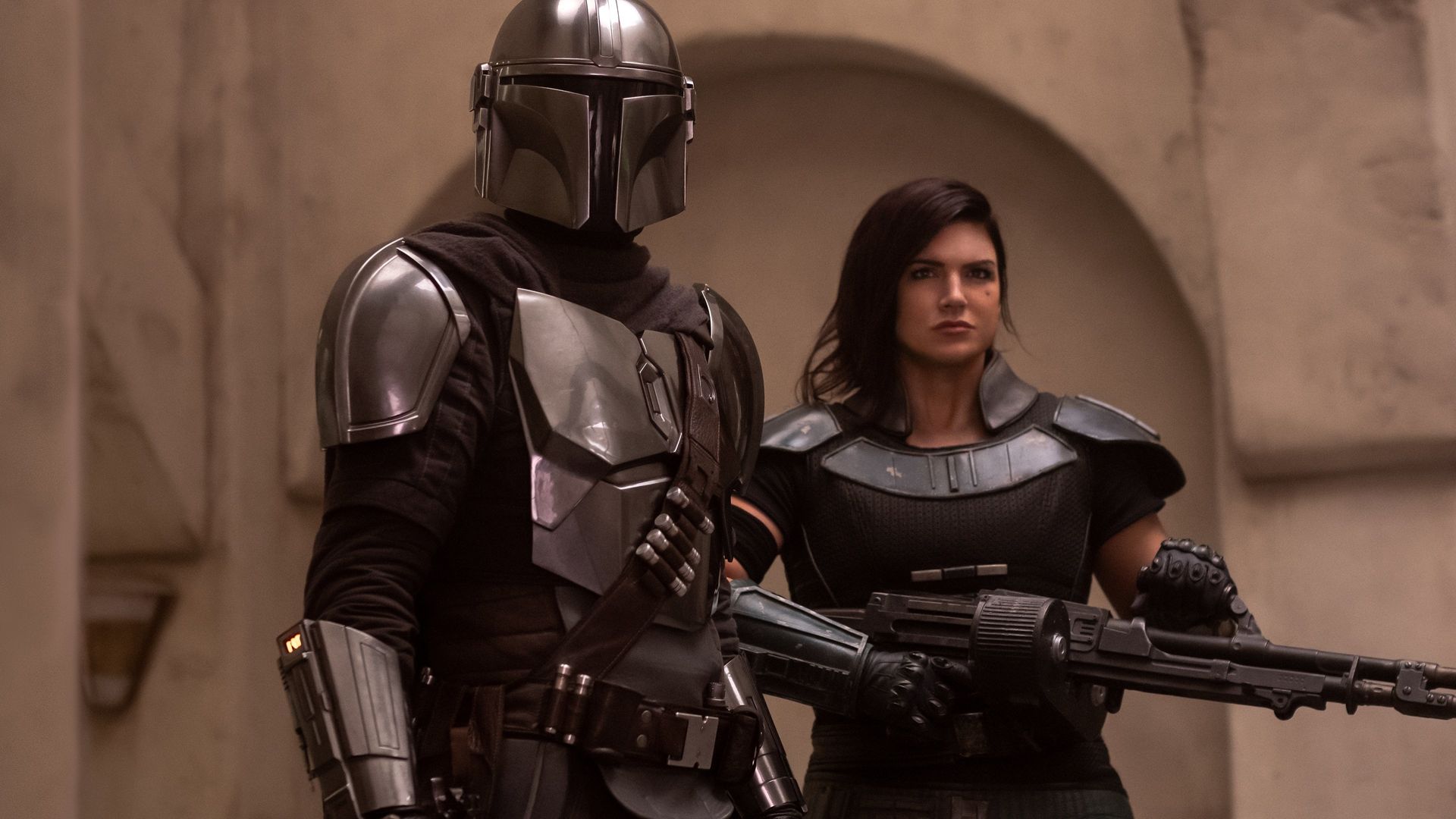 The Mandalorian background