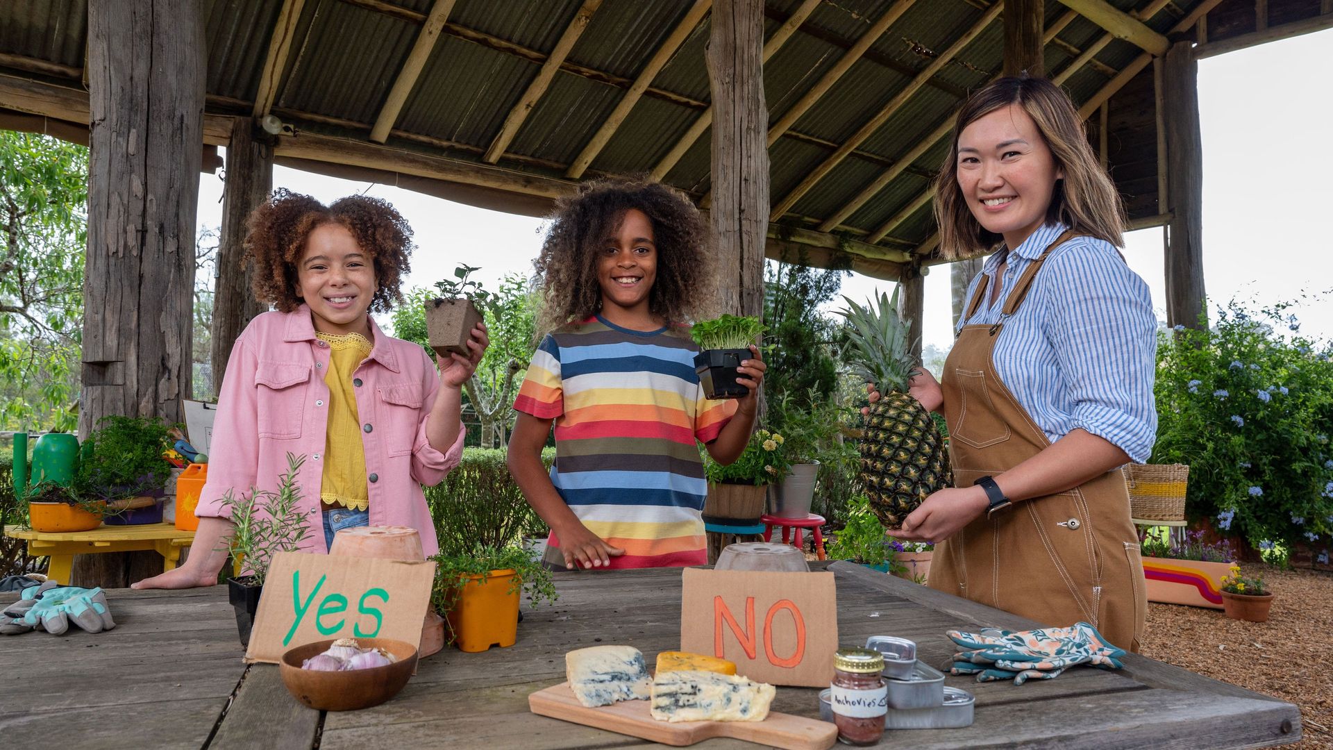 Gardening Australia Junior background