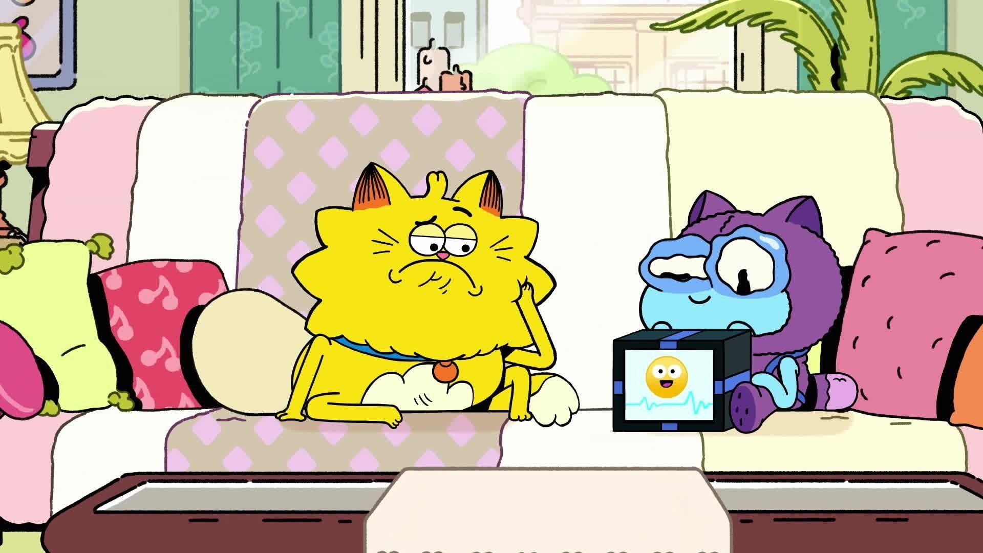 Counterfeit Cat background