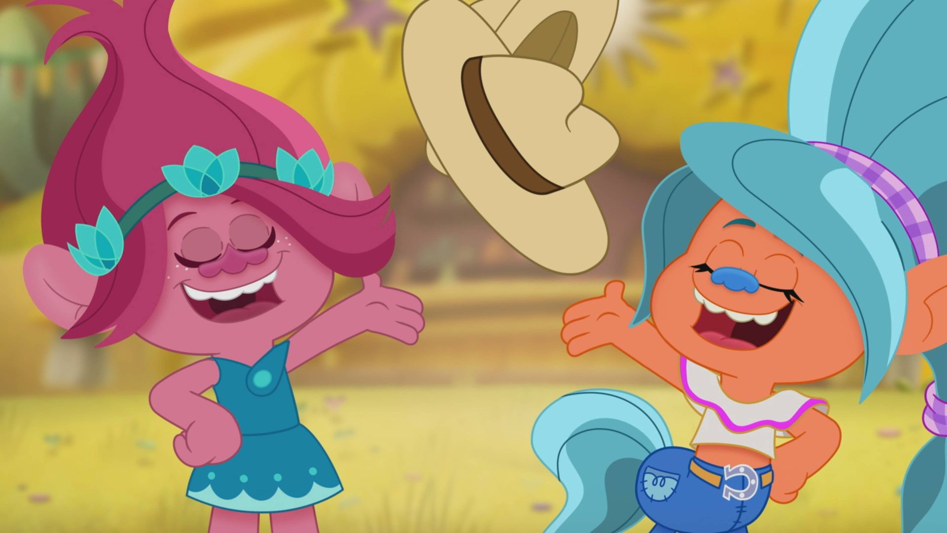 TrollsTopia background