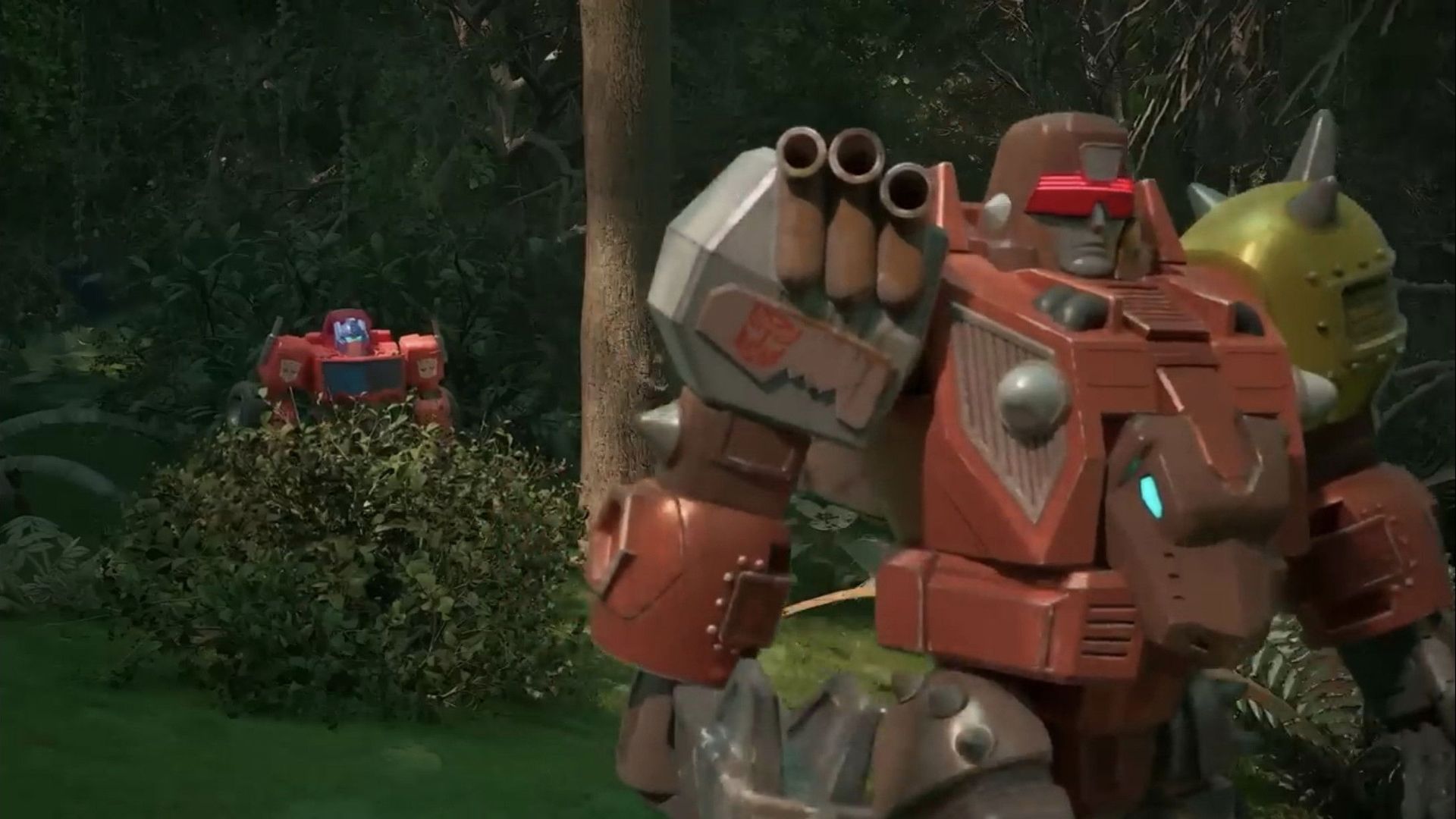 Transformers: Cyberworld background