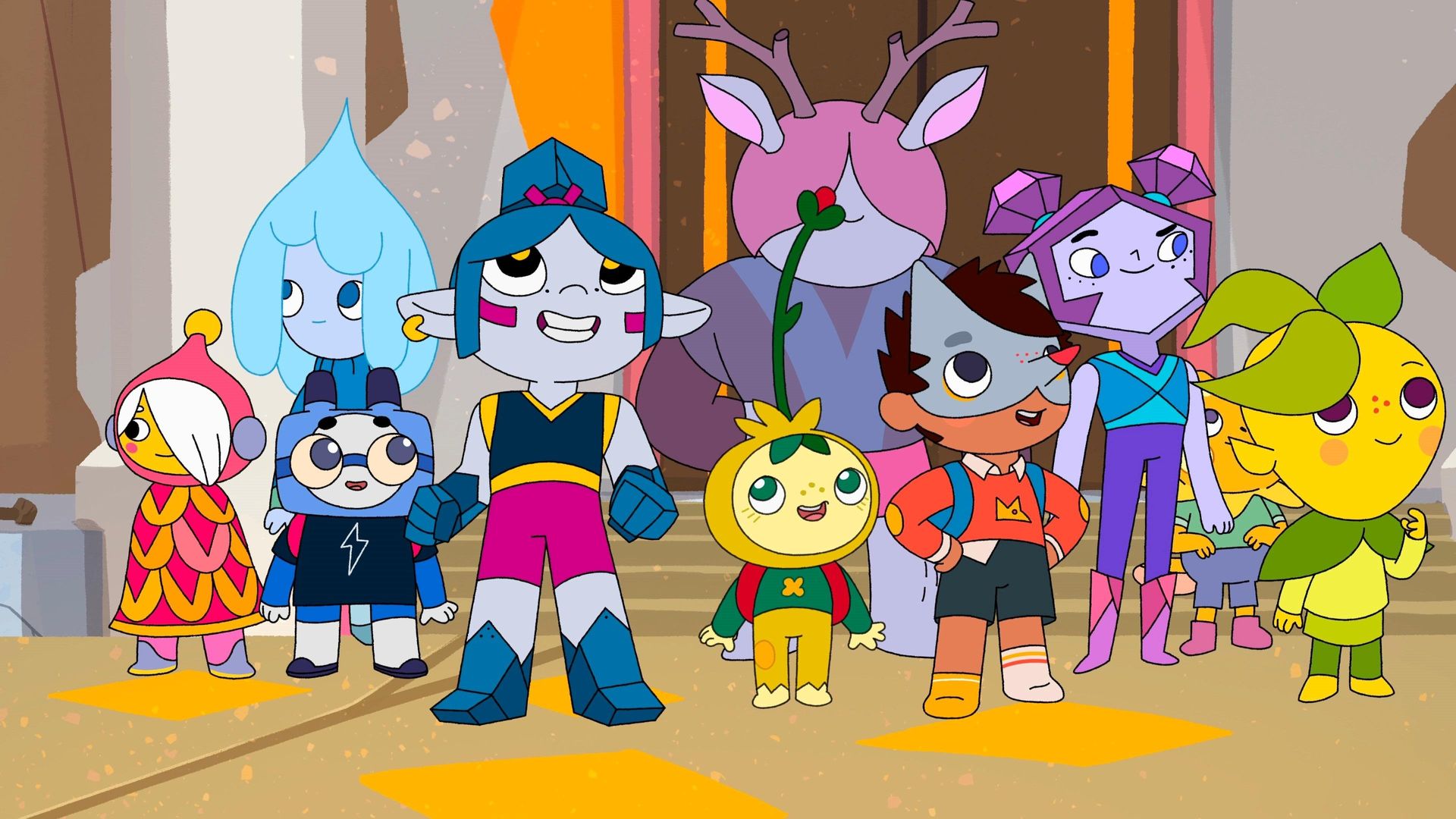 Wolfboy and the Everything Factory background