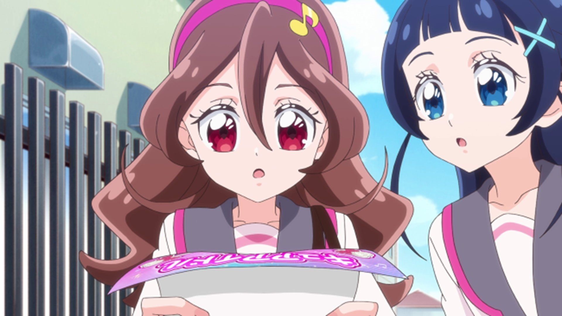 You and Idol Precure background