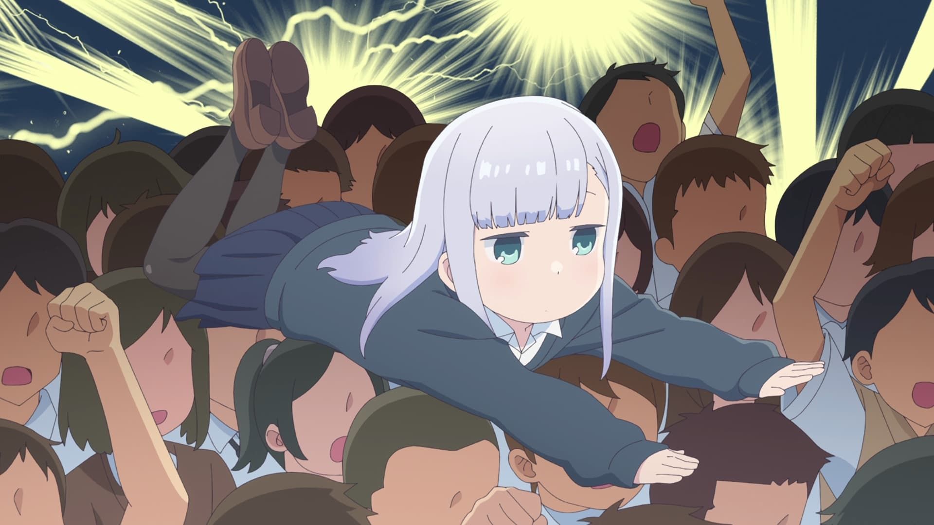 Aharen-san wa hakarenai background