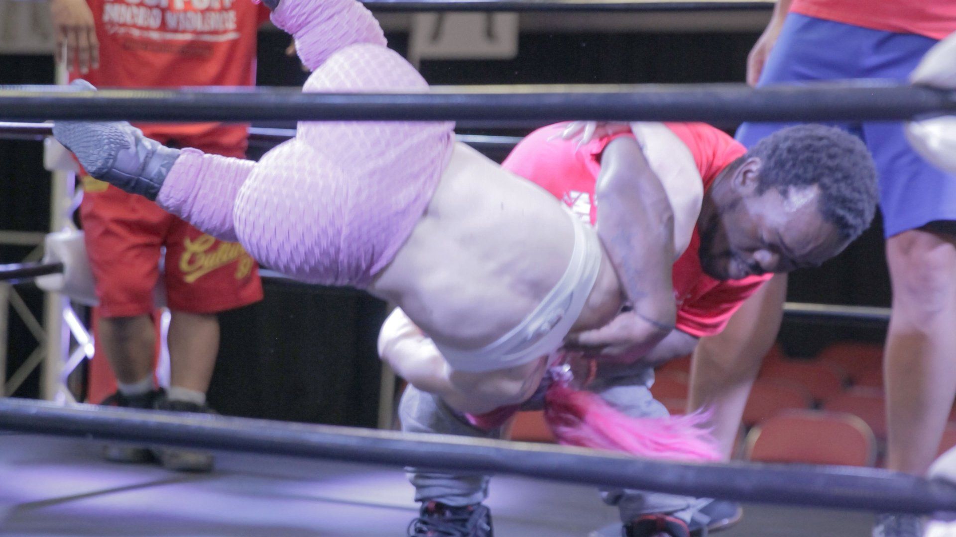 Big Little Brawlers background