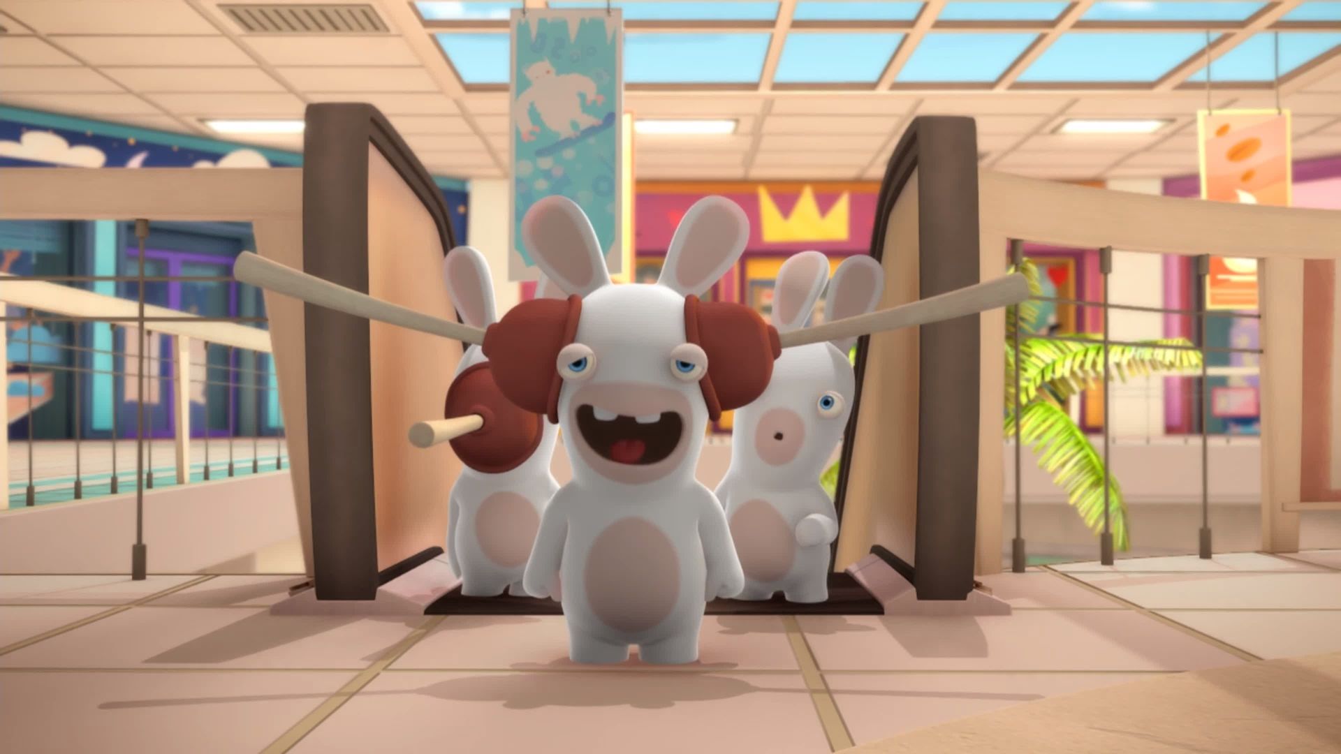 Rabbids Invasion background