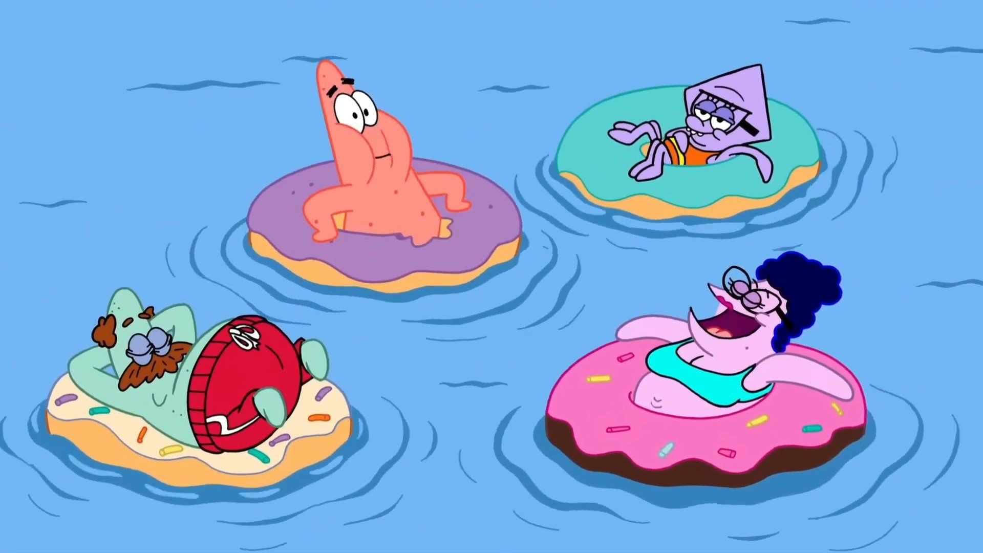 The Patrick Star Show background