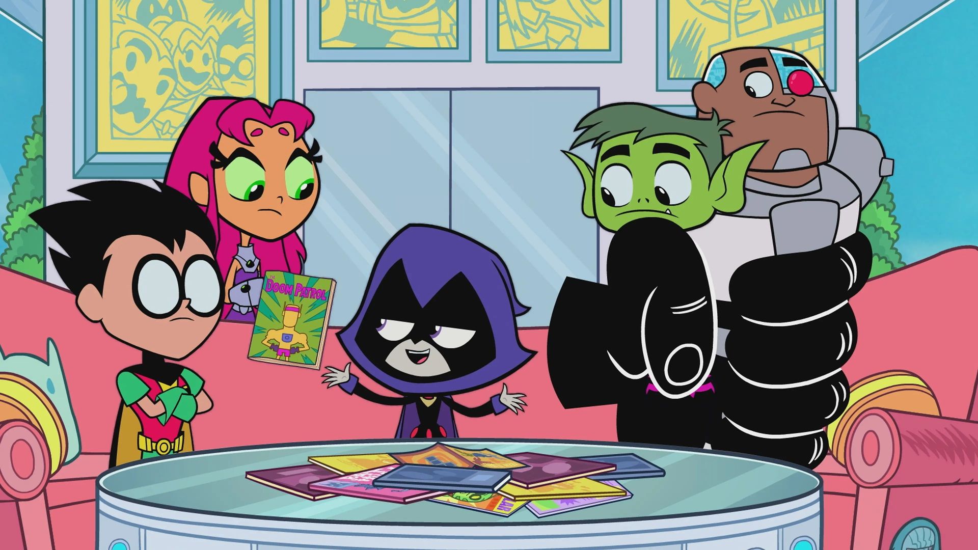 Teen Titans Go! background