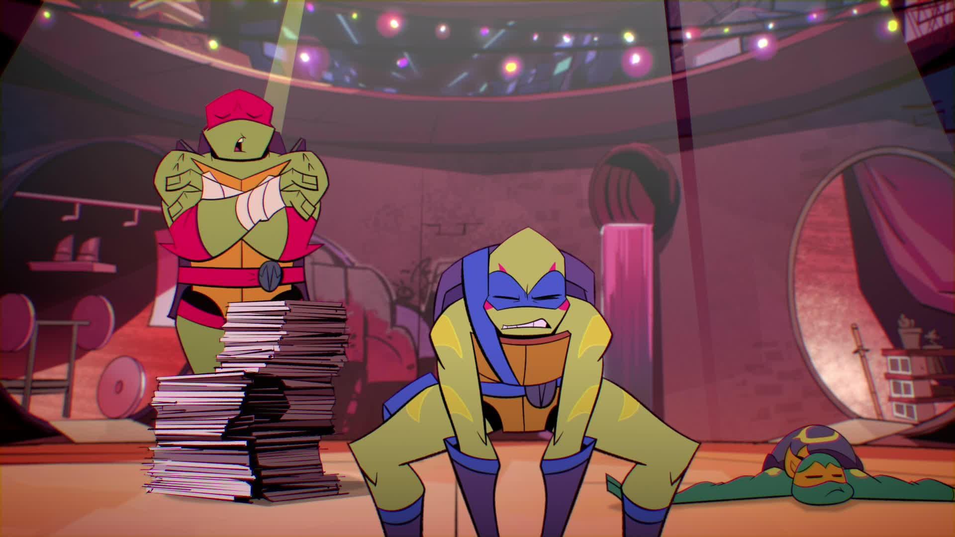 Rise of the Teenage Mutant Ninja Turtles background