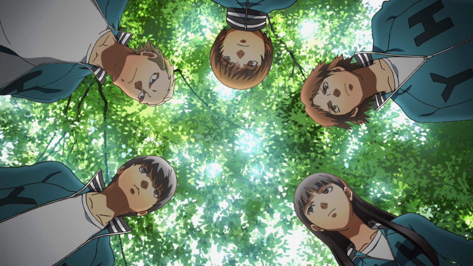 Persona 4: The Animation background