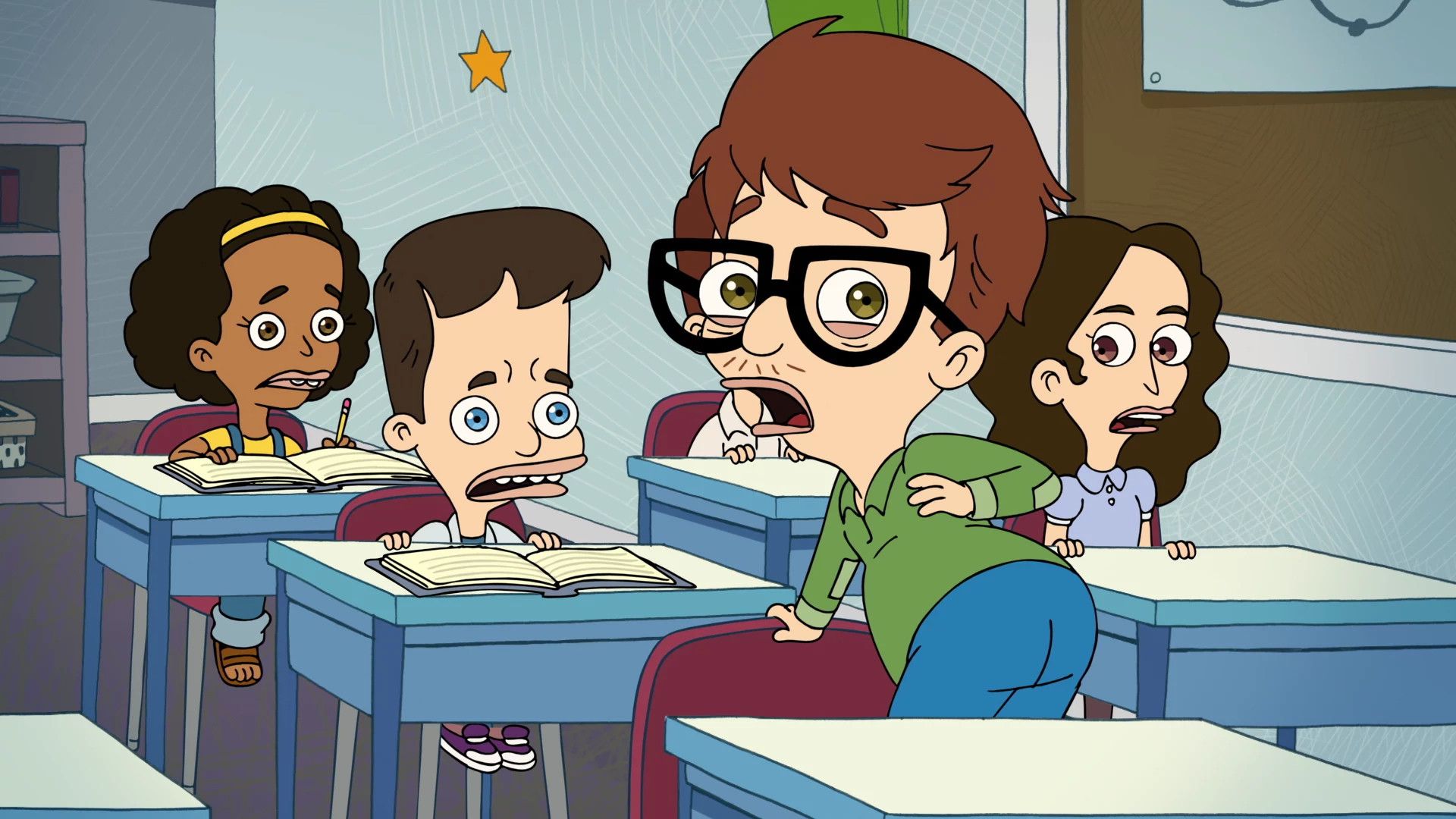 Big Mouth background